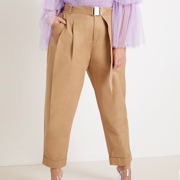 Eloquii Pants - ELOQUII Pricilla Ono belted banana pants size 16